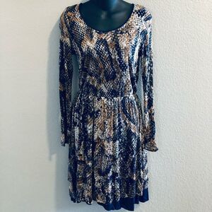 Kensie | Dresses | Kensie Womens Navy Belted Hilo Hem Blouson Sleeve Midi  Faux Wrap Dress 4 | Poshmark